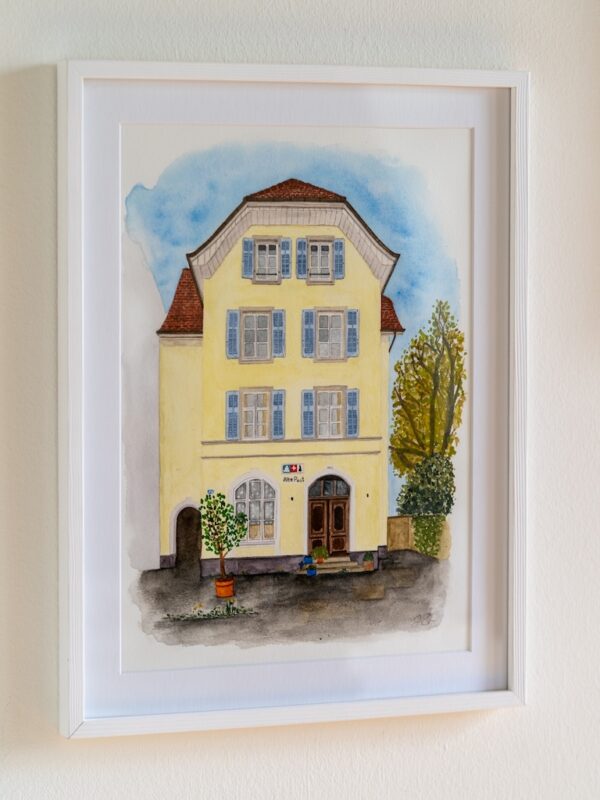 Urban Watercolor Riehen - Alte Post – Bild 2