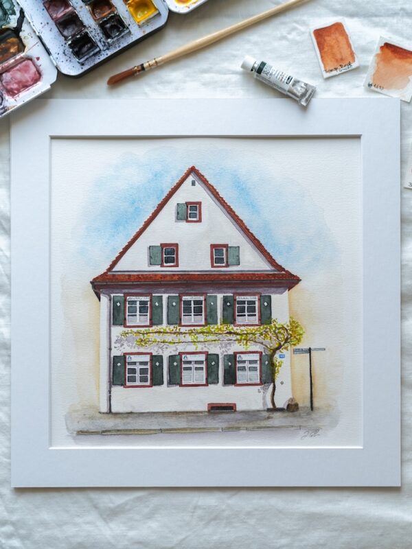Urban Watercolor Riehen - Baselstrasse 44 – Bild 4