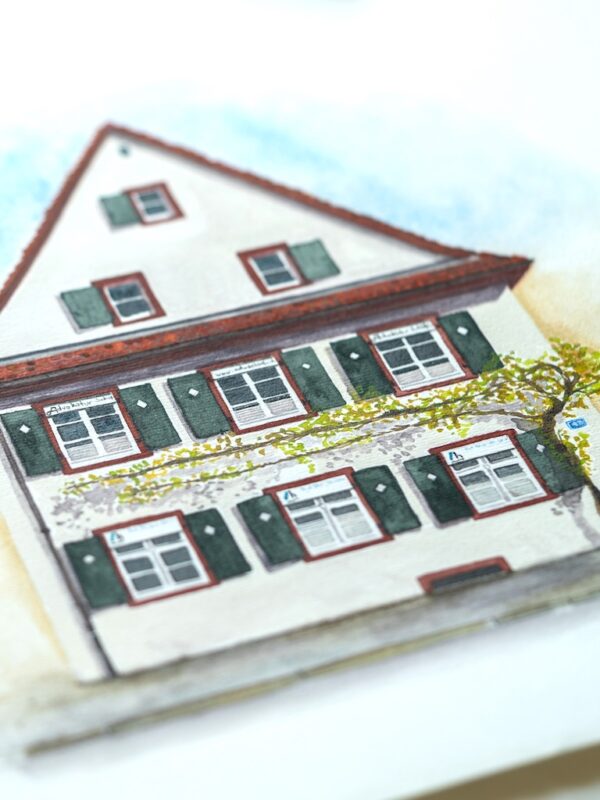 Urban Watercolor Riehen - Baselstrasse 44 – Bild 3