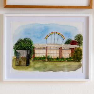 Urban Watercolor Riehen - Fondation Beyeler