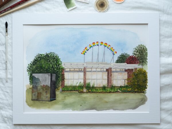 Urban Watercolor Riehen - Fondation Beyeler – Bild 3