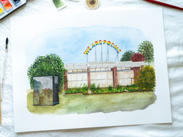 Urban Watercolor Riehen - Fondation Beyeler – Bild 4
