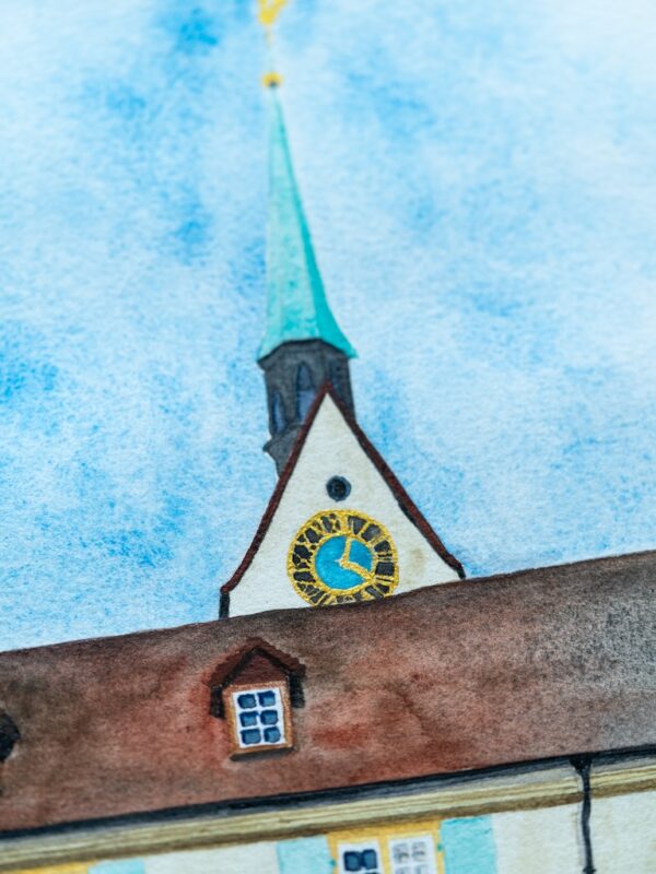 Urban Watercolor Riehen - Klösterli – Bild 5