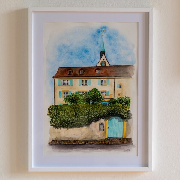 Urban Watercolor Riehen - Klösterli