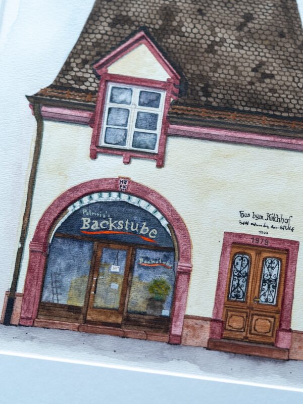 Urban Watercolor Riehen - Patrizia's Backstube – Bild 3