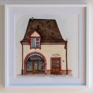 Urban Watercolor Riehen - Patrizia's Backstube