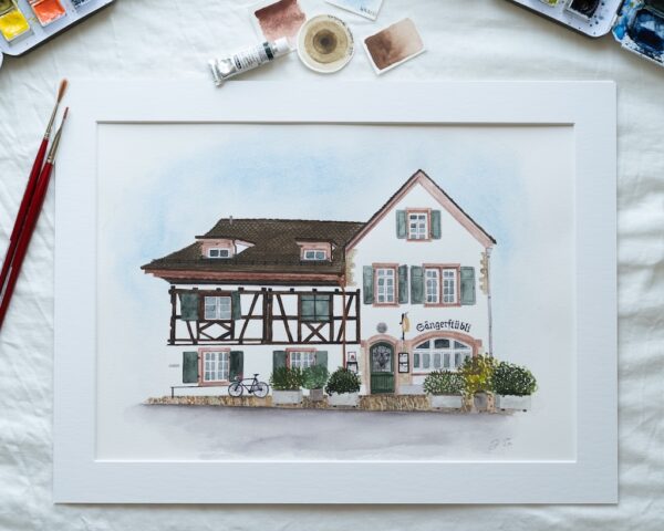 Urban Watercolor Riehen - Sängerstübli – Bild 6