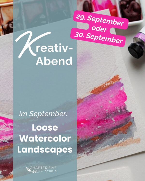 Creative Evening 'Loose Watercolor Landscapes' (30 Sep 2025)