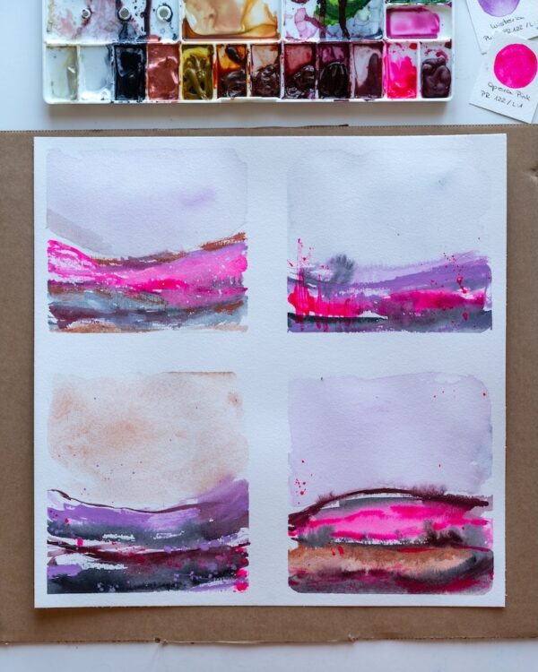 Creative Evening 'Loose Watercolor Landscapes' (29 Sep 2025) - Image 5
