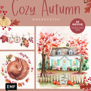 Coverdarstellung von Titel Cozy Autumn – Watercolor im Herbst
