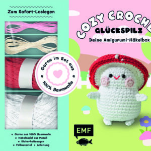 Coverdarstellung von Titel Cozy Crochet – Deine Amigurumi-Häkelbox: Glückspilz