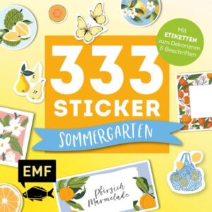 333 Sticker – Sommergarten